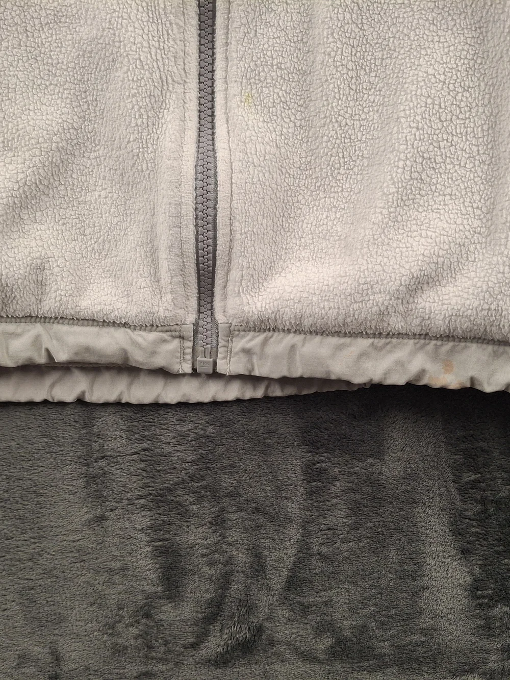 The North Face Light Gray Fleece Jacket